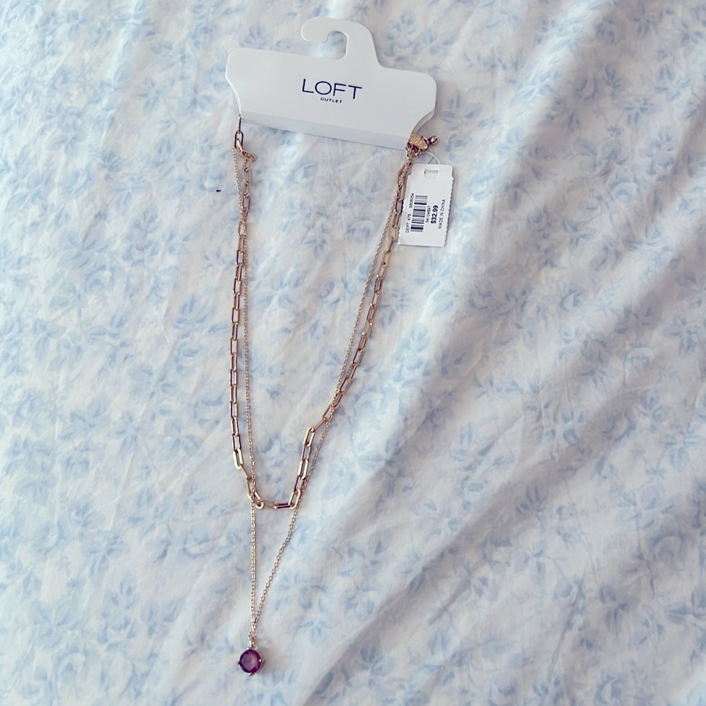 Loft Bi layered necklace
